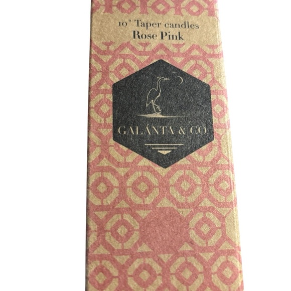 Galanta & Co Lot 6 Beeswax Honeycomb Dripless 10” Taper Smokeless Candles NIB - Picture 3 of 9